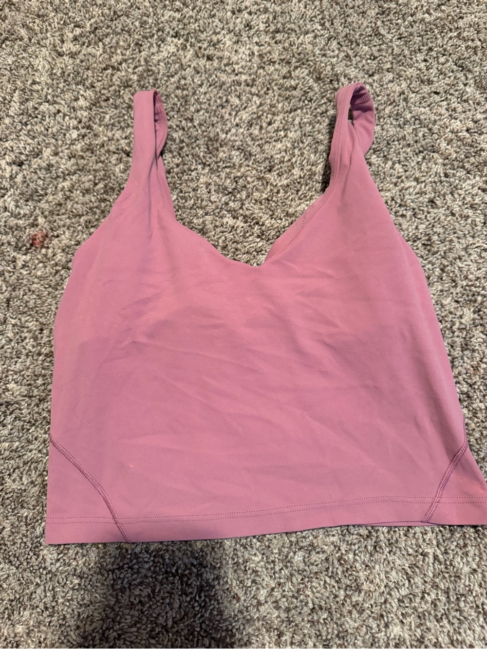 lululemon athletica Mauve Pink V-Neck Camisole Tank